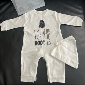 New Baby Halloween ghost funny costume size 3months